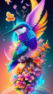 Diamond Painting Kolibri